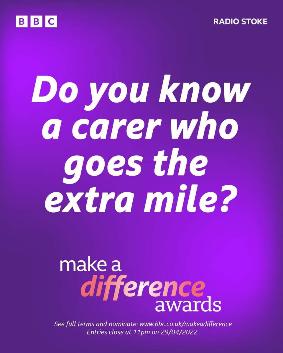 Good news, it's not 11am , it's 11pm. You have until the end of the day to nominate someone for the Make A Difference awards.