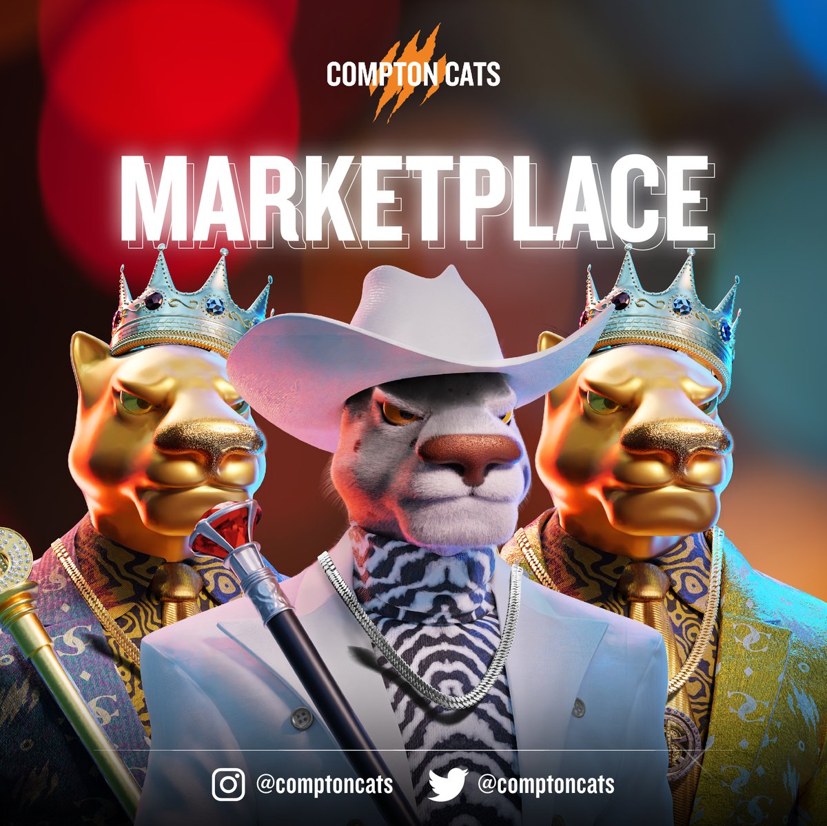 Compton Cats tweet media