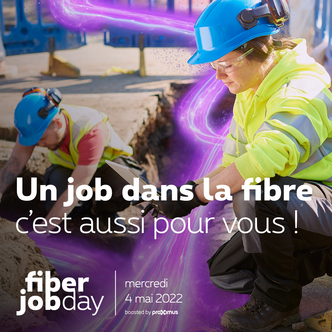 gglineur's tweet photo. Un #emploi dans le domaine de la #fibre, il y en a pour tous les goûts. Découvrez-en plus lors du Fiber Job Day le 4 mai à Bruxelles. Inscrivez-vous vite ici : https://t.co/KRfSfVaQoi #FiberJobDay https://t.co/hDZIDiE9kC