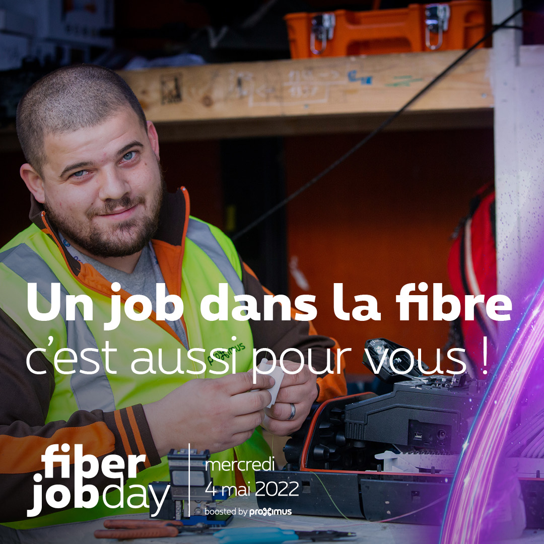 gglineur's tweet photo. Un #emploi dans le domaine de la #fibre, il y en a pour tous les goûts. Découvrez-en plus lors du Fiber Job Day le 4 mai à Bruxelles. Inscrivez-vous vite ici : https://t.co/KRfSfVaQoi #FiberJobDay https://t.co/hDZIDiE9kC