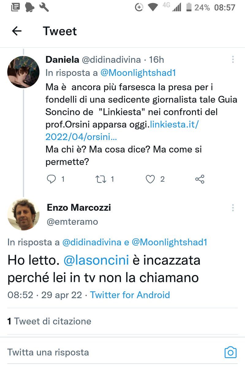 lasoncini's tweet photo. Il primo tuit varrà come @EverydayBio? https://t.co/rWmGIv0d8W