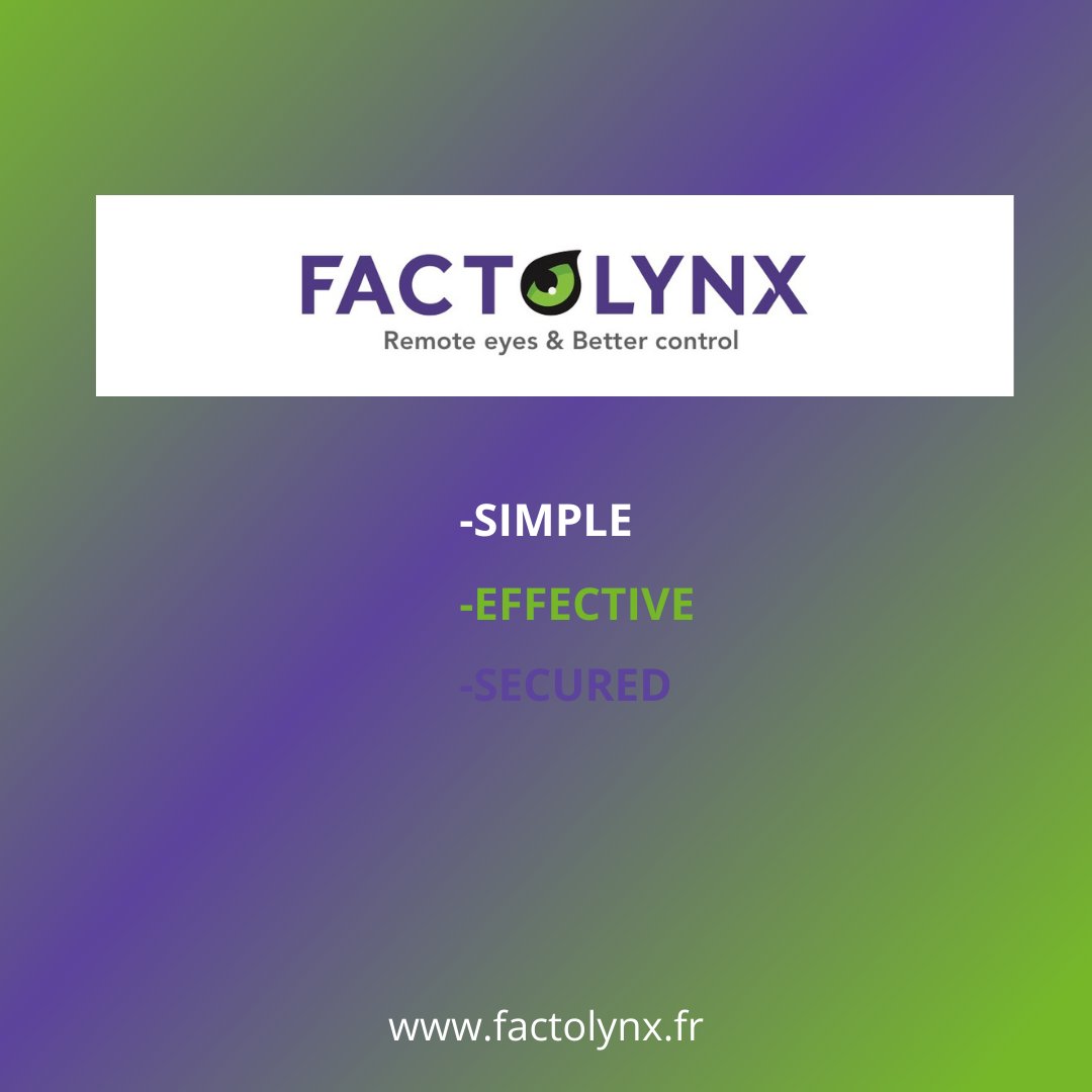 IInspecto's tweet photo. Factolynx the simple, efficient and secure remote inspection software. 
https://t.co/HSCQrvGnEh

#Factolynx #Remotely #Projectmanagement https://t.co/mXotautoT4