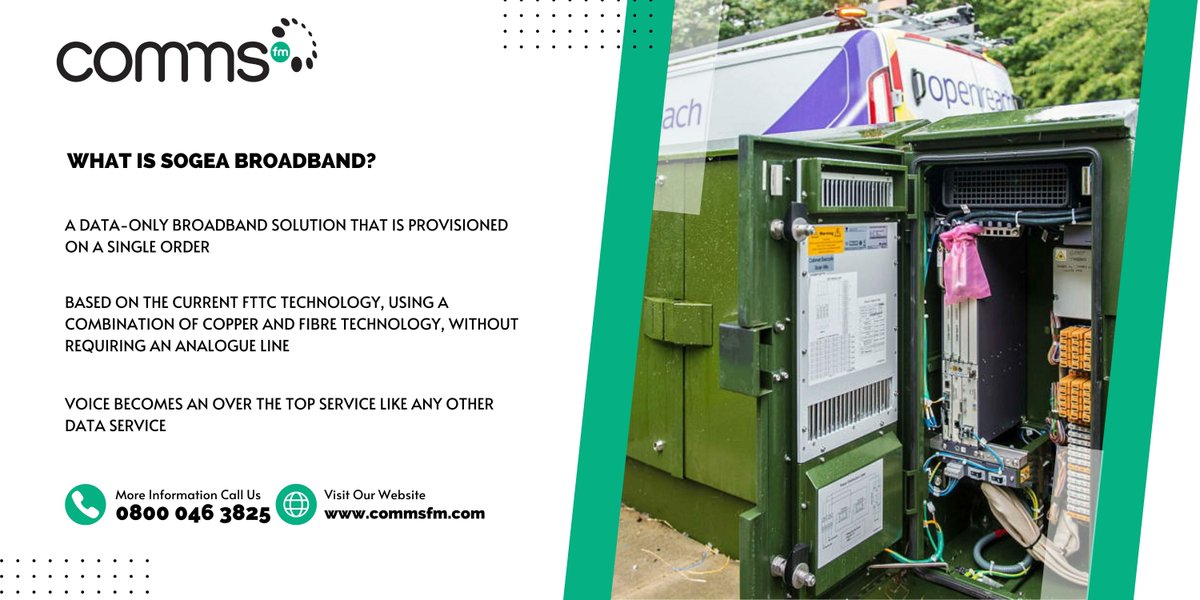 Future-proof your connectivity and prepare for the copper switch off.  SoGEA broadband is now available to 28 million UK premises.