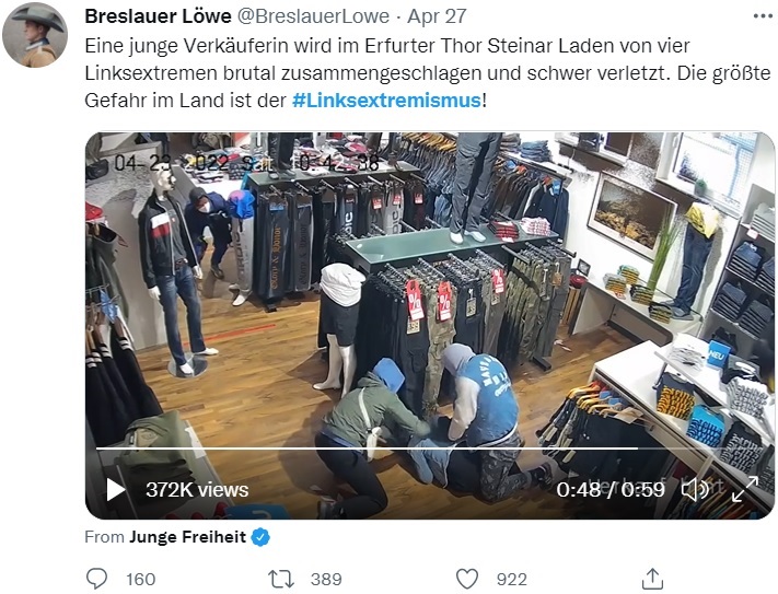 Dichter1Denker's tweet photo. #Linksextremismus ist alltäglicher '#Normalzustand' der kulturrevolutionären #BRD seit 1968. Auch die #Klimahysteriker von #FFF liebäugeln mit #Terrorismus. https://t.co/EbXd0nRMUc