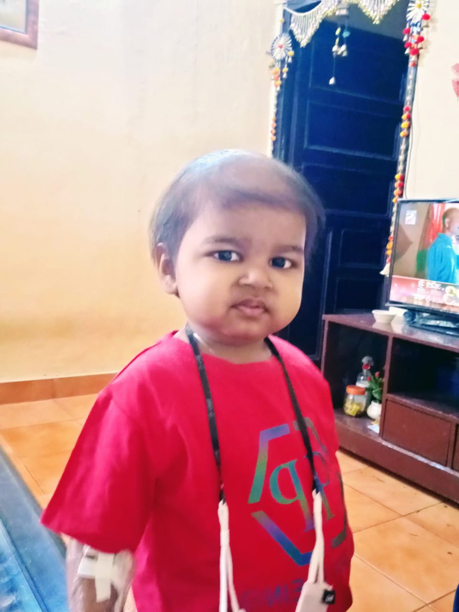 Yugesh_Sharma's tweet photo. @anandmahindra Plz support 🙏My Son(Eklavya Sharma) has diagnosed with blood cancer (B-ALL) in March 2020 at first time when he was just 10month old only. After 9month of chemotherapy in the month of November 2020, he was put on maintenance phase for one year. https://t.co/pj24RRTJ7S