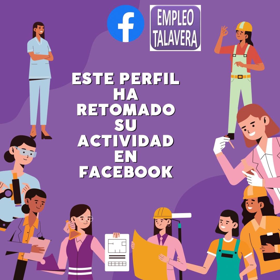 Retomamos actividad con un nuevo equipo administrador, aunque de momento, solo en Facebook 👉facebook.com/OFERTAS.EMPLEO…