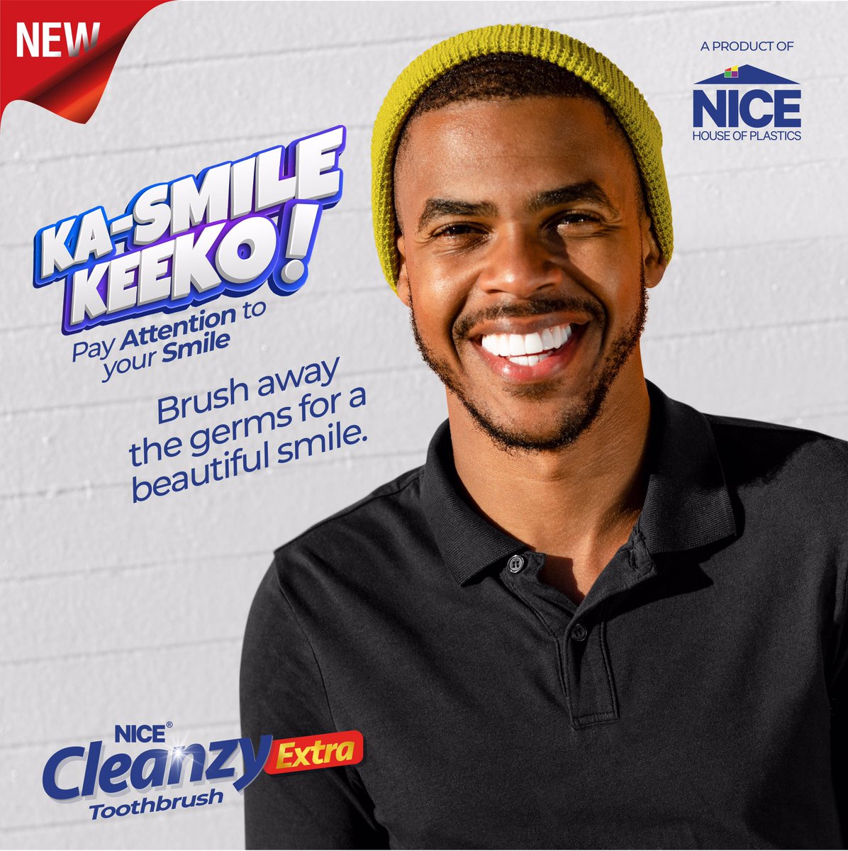 nice_dental's tweet photo. The Nice Cleanzy Toothbrush is easy to grip and safe to use. Buy one from a kaduuka near you or order from Jumia.
#NiceCleanzyToothBrush #NiceDentalCare #NiceHouseOfPlastics https://t.co/waRyJ9jdfW