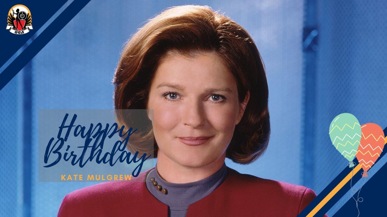 Happy Birthday Kate Mulgrew aka Kathryn Janeway!  