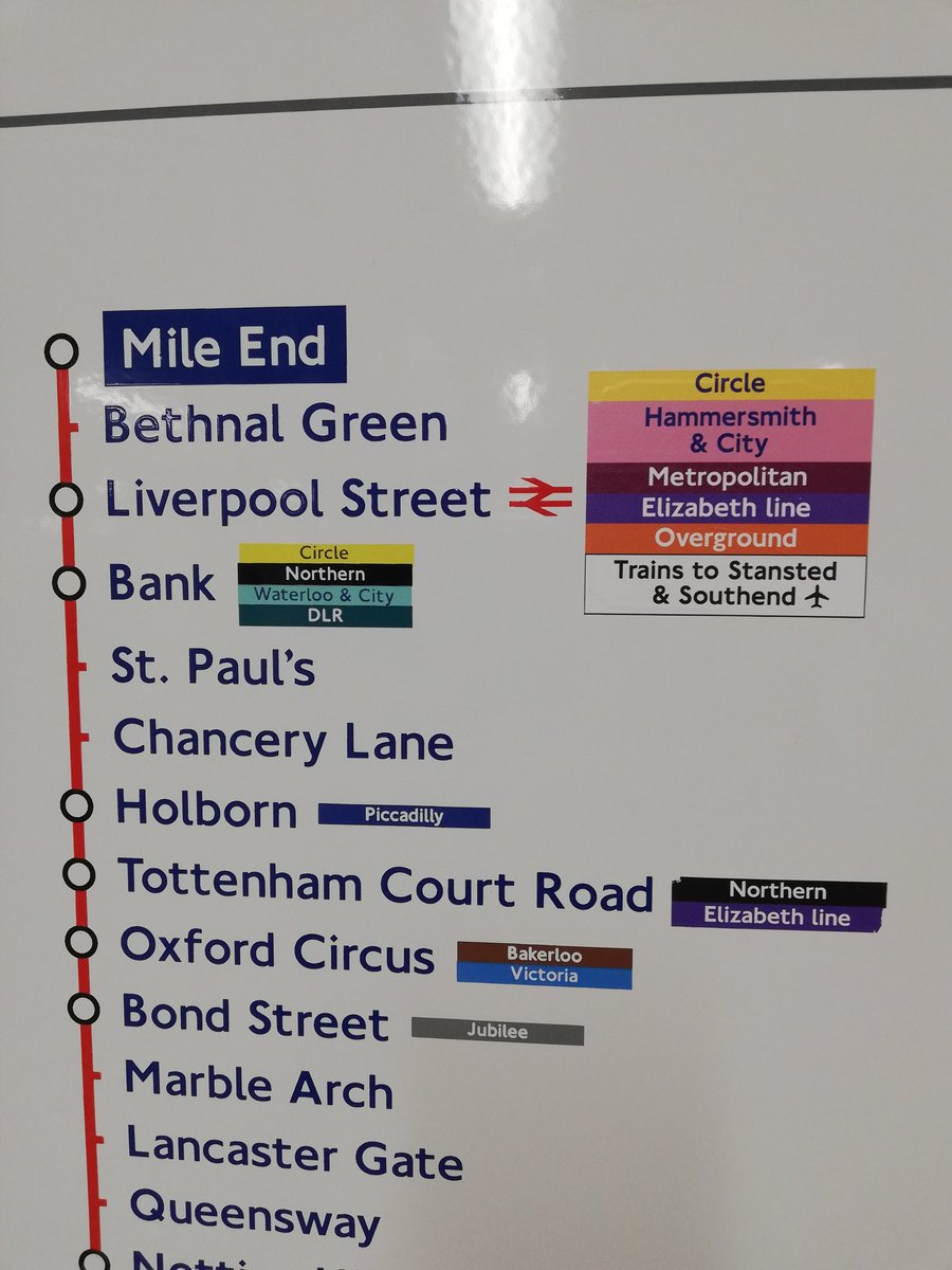 Feeling very disappointed in TfL this morning.

Deciding to label it "Elizabeth line" rather than "Elizabeth" is a striking error.
