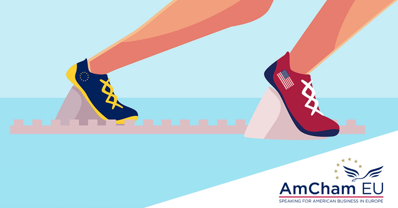 SECNewgateEU's tweet photo. #Transatlantic2021 by @AmChamEU looked at the transatlantic partnership with renewed optimism, featuring unique multi-media content to bring leaders from the EU and US together.

#TalkingDigital