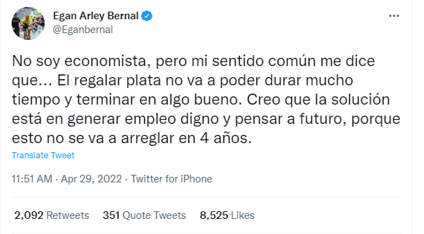 Egan pobre/ Egan millonario.