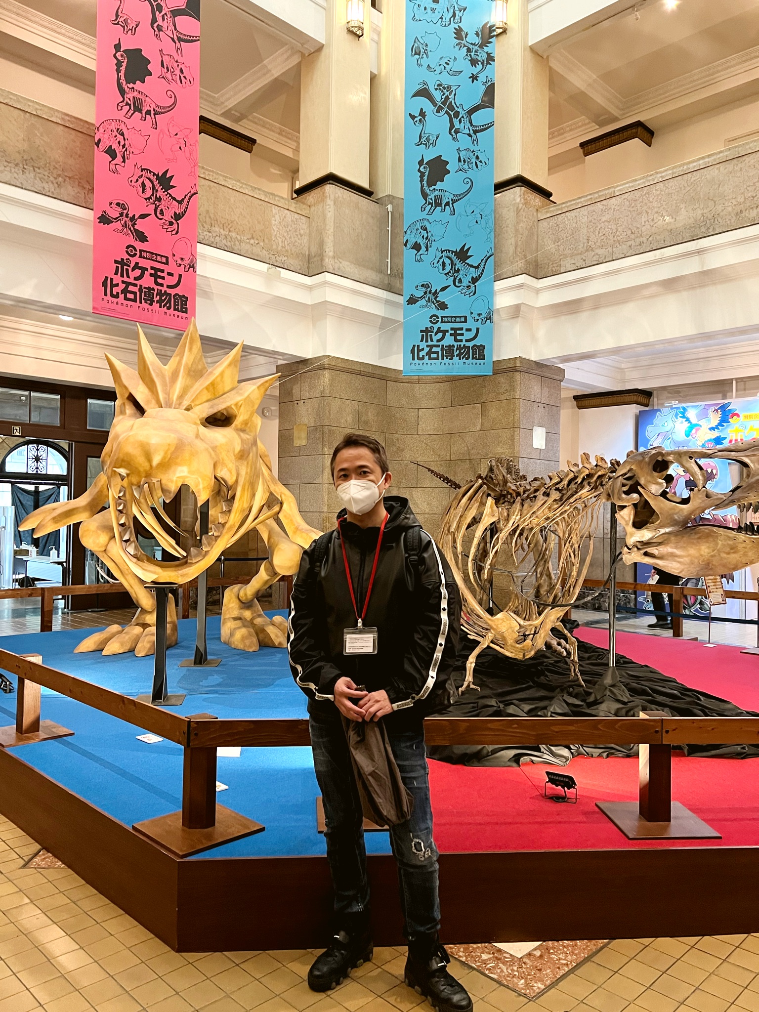 増田順一 Pokemon ポケモン化石博物館に行ってきました こだわりが凄い 化石 の研究から骨格も作られてリアリティも凄い 青赤で世界が分けてあってわかりやすい 勉強になったー これは 楽しい みなさんもぜひ 上野 国立科学博物館 ポケモン