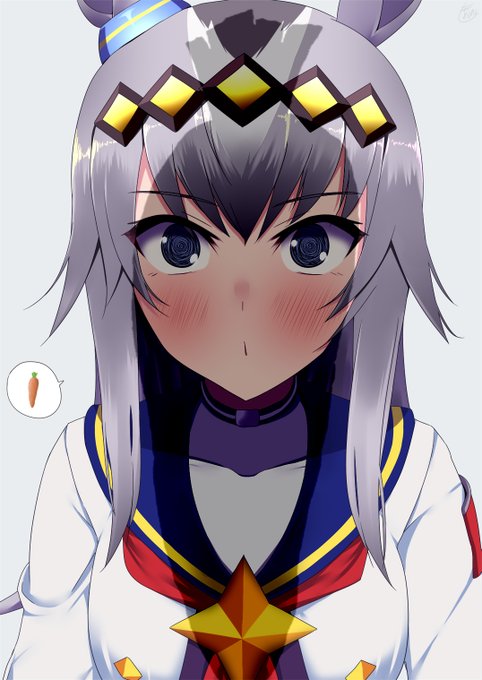 クソでかいにんじんを見たオグリ
#ウマ娘 