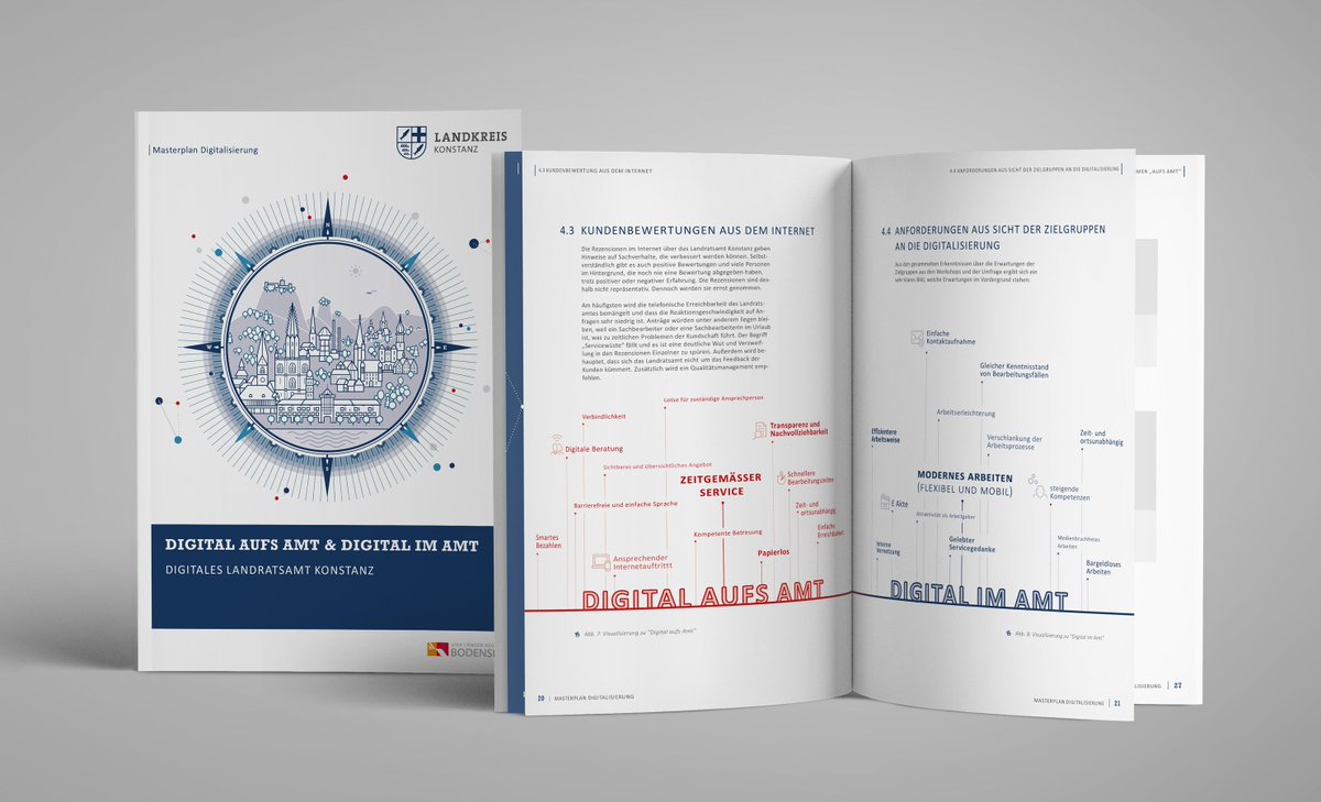 EminHasirci's tweet photo. #EditorialDesign #Infografik&amp; #Illustrationen für das Amt für Innovation &amp; Digitalisierung / #MasterplanDigitalisierung Broschüre zur Darstellung &amp; Kommunikation des Aufgabenportfolios, um das #LandratsamtKonstanz zu einem modernen Dienstleister zu machen. https://t.co/68AoawJHym https://t.co/tYolLRNkmF