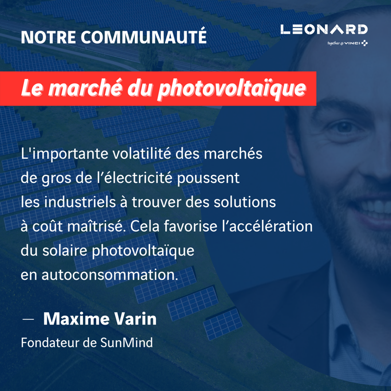 WeAreLeonard's tweet photo. #énergie☀️Tensions géopolitiques, hausse du prix des énergies fossiles... Ignacio Granda Lutz (@rated_power) et Maxime Varin (#SunMind) reviennent pour nous sur les innovations dans le secteur photovoltaïque qui pourraient être une solution à ces défis. 👉https://t.co/F6ncETCJWk