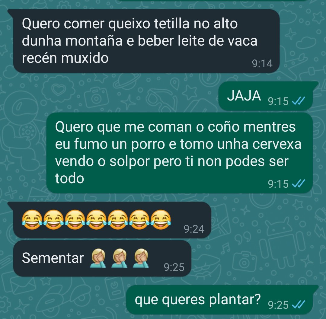 juniX___'s tweet photo. Cada un pasa a mañá como quere @lauraricla https://t.co/wD3nshx5Ae