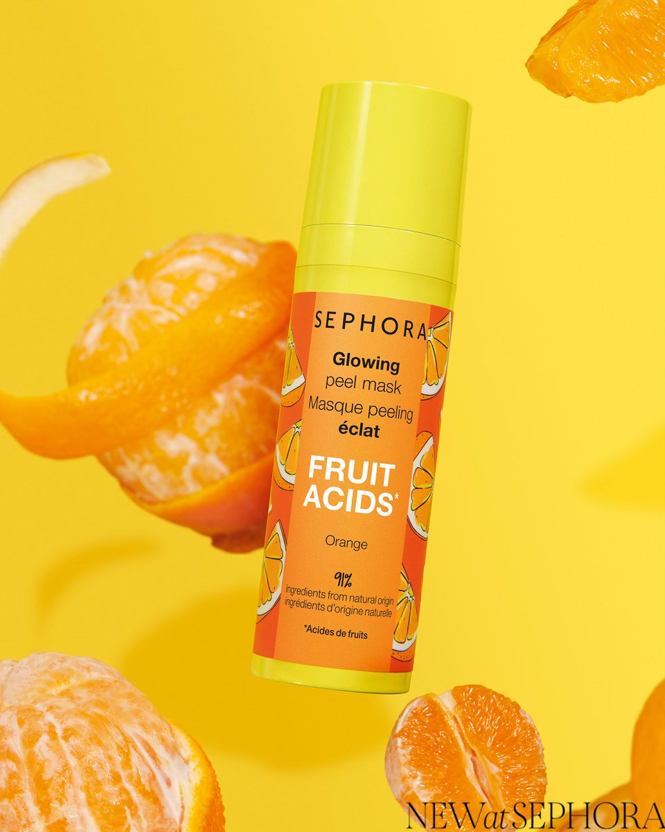 Sephora Collection Peeling Mask contains fruit acid and extract gently exfoliate your skin in just 1️⃣0️⃣ minutes.

MRP ₹1,000
Exclusively available at all Sephora India stores and online at sephora.nnnow.com.