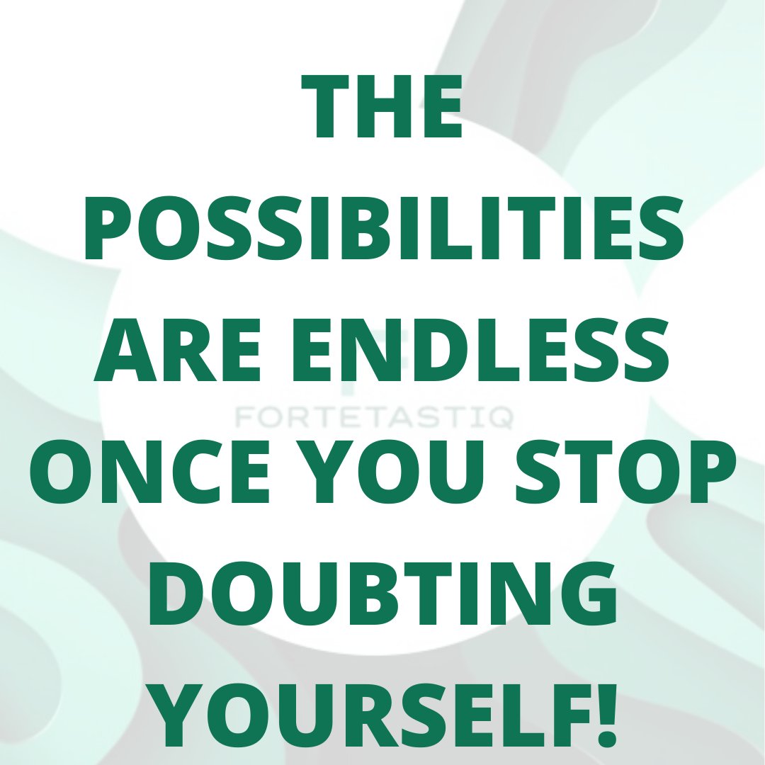 Fortetastiq's tweet photo. Start believing in yourself and you will move mountains.

#Believe #selflove #mindset https://t.co/0PVE2RiMgj