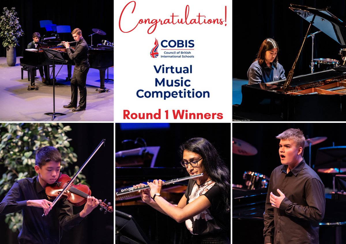 A second massive well done to the 5 <a href="/BSB_Brussels/">The British School</a> students who progressed to Round 2 of the COBIS Virtual Music Competition! #COBIS #music