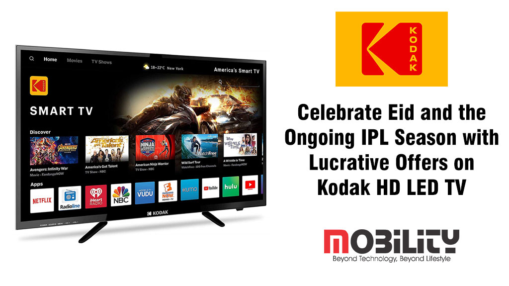 mobilitymag's tweet image. Celebrate Eid and the Ongoing IPL Season with Lucrative Offers on Kodak HD LED TV...𝐑𝐞𝐚𝐝 𝐌𝐨𝐫𝐞👇

mobilityindia.com/celebrate-eid-…

@Kodak @Flipkart @amazon @RelianceDigital @TataCLiQ @avneetmarwah #Eid #IPLSeason #KodakHdLedTv #flipkartbigsavingdays #AmazonSummerSale
