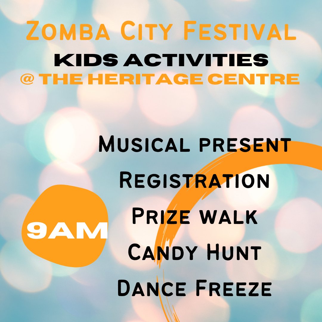 CityZomba's tweet photo. Kid's activities at The Heritage Centre every day of the festival!! #kids #activities #festival #visitzomba #opentoallages https://t.co/hYhAHo0Ykw