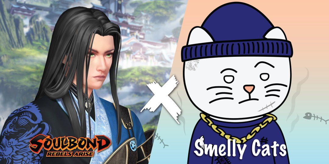 Soulbondrebels's tweet image. 🎉 NFT + WL GIVEAWAY 🎉

Soulbond is an MMORPG that allows you to choose your characters in one of the 5 nations. Soulbond will give away 5 NFT +  5 Smelly Cats WL. 

1️⃣ Follow @Soulbondrebels @SmellyCats_Nft 
2️⃣ Like, RT &amp;amp; Tag 3 friends
3⃣ Join Discord

#NFT #NFTs #NFTCommunity