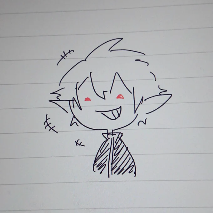 メモ取りながら描いてた 