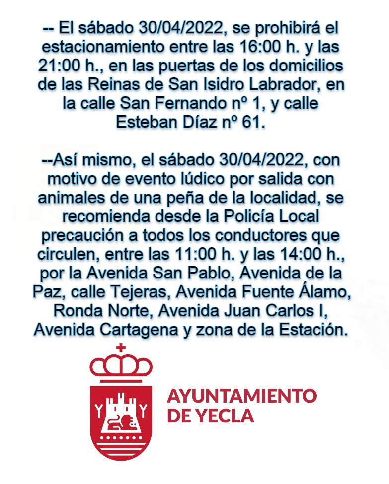 Ayuntamiento de Yecla (@aytoyecla) on Twitter photo 