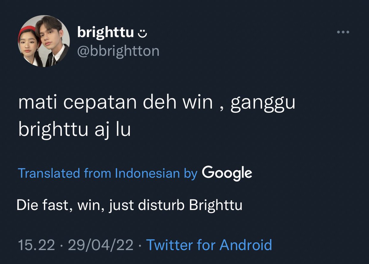 jwoncentric's tweet photo. now do your job properly and protect your artist. win got so many death threat but you keep silent @GMMTV https://t.co/KpHMQimDtz
