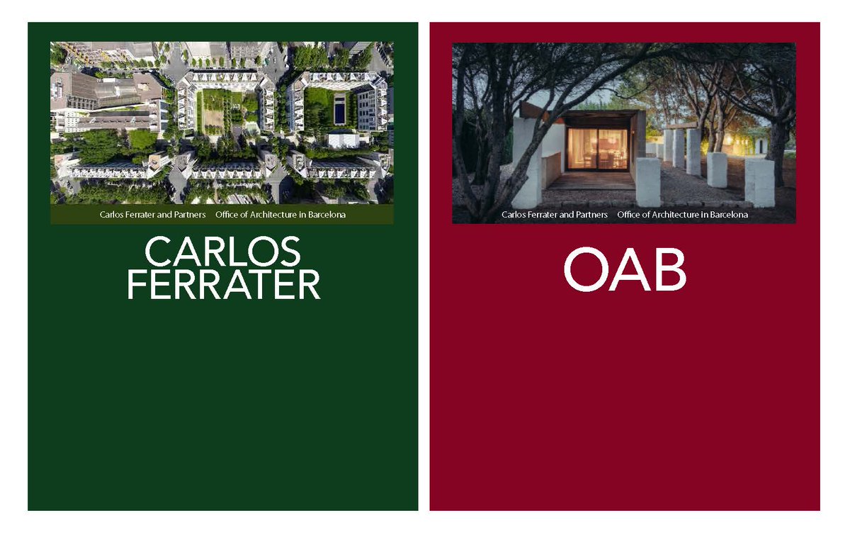 actar_publisher's tweet photo. #BookPresentation
#OAB - Office for Arquitecture in Barcelona will be presenting their latest two #monographic #books: Carlos Ferrater & OAB which gather the office's work since 1970.
https://t.co/URwV9B218k https://t.co/iN07z70Thg