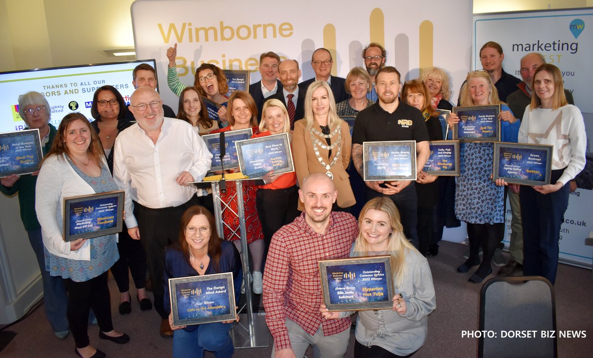 WimborneAwards's tweet photo. All our winners- read more in @dorsetbiznews https://t.co/366VMWjIw0 https://t.co/rnKBDqbdUd