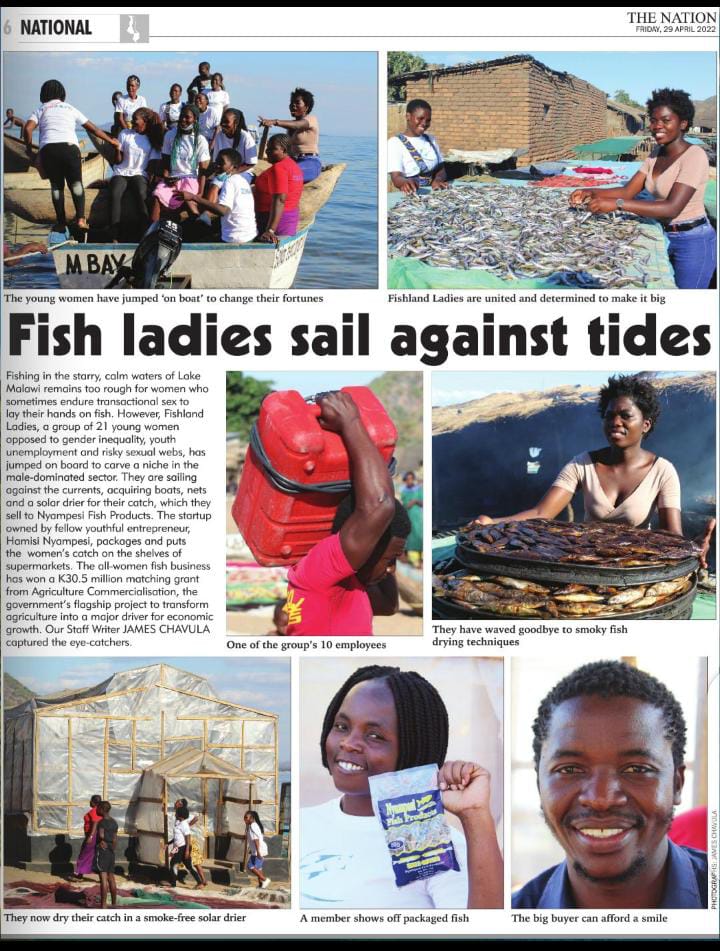 awfishnet_m's tweet photo. @awfishnet #Awfishnet Malawi chapter members against all odds in fisheries. We are slowly claiming our positions.@awfishnet_m @cpasani1 @mkumbwa_rhoda @LouiseMagaleta @Amenyea1 https://t.co/rBxwrwn82v
