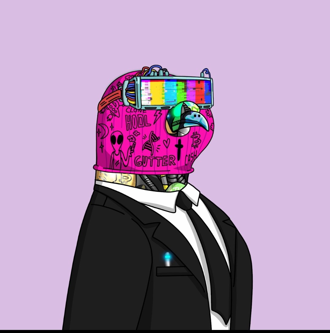 <a href="/GutterCatGang/">Gutter Cat Gang</a> So fucking Happy with this sick pigeon ! It's like a rockstar ! And pink is life !
GANG GANG