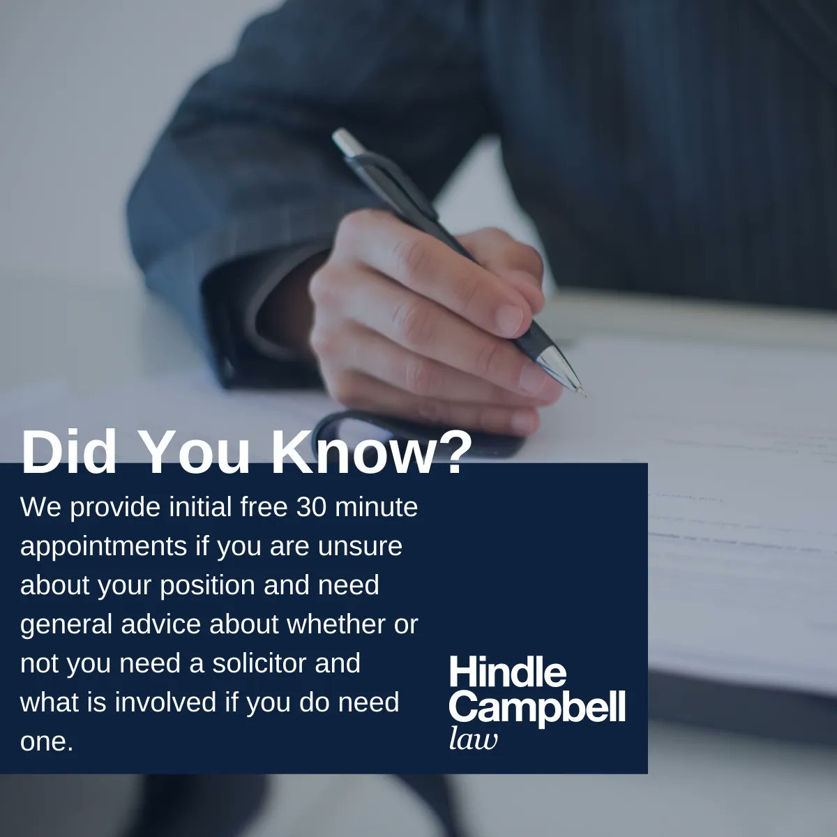 No matter what your legal requirements are, we will provide you with professional, specialist advice and assistance! Get in contact with us today for your free consultation with a specialist ➡️  0191 296 1777 

#HindleCampbellLaw