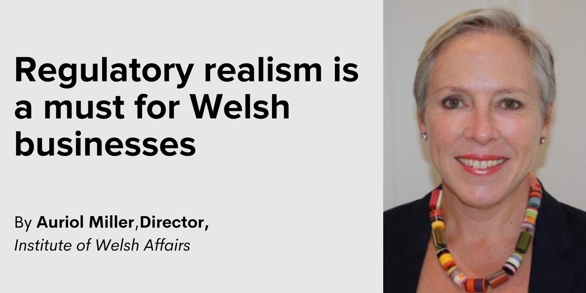 informed_Wales's tweet photo. In our latest edition, @IWA_Wales Director, @auriol_miller, talks about how businesses should not drop the focus on Welsh devolution.

Auriol highlights the importance of recognising the regulatory reality that Welsh businesses face.

read more 👉 https://t.co/Tga2tfRMxu https://t.co/bZoIu1hHIb