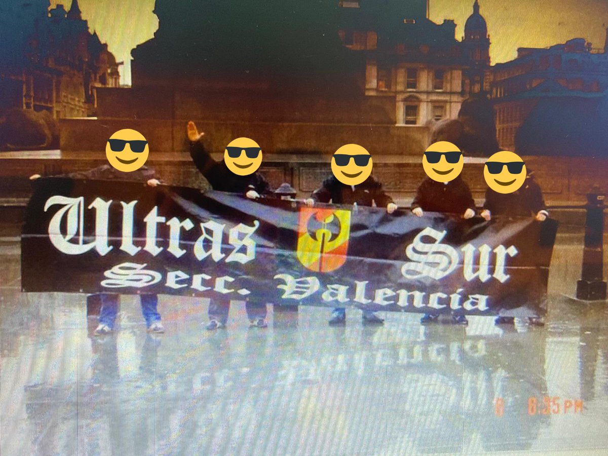 USSeccVlc's tweet photo. Arrancamos la cuenta con el recuerdo de un gran viaje a Londres! Desde 2001 siendo parte del madridismo combativo y pasional.
#nosurrender #USseccVlc https://t.co/qkIegyyaNx