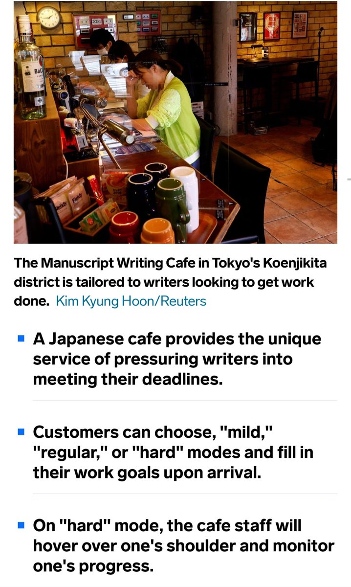 lauraDwrites's tweet image. I've found the perfect hangout for the #writingcommunity ! The Manuscript cafe makes you set a writing goal and they don't let you leave until you reach it. 😬😂