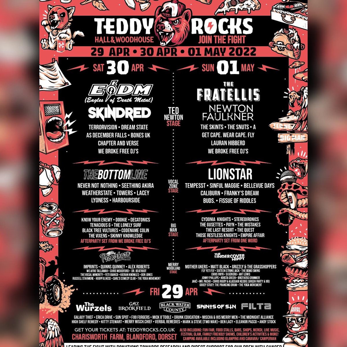 TOMORROW. MAIN STAGE. 12:30pm. 

<a href="/TeddyRocksFest/">Teddy Rocks Festival</a> 

📷 | @carlamundy