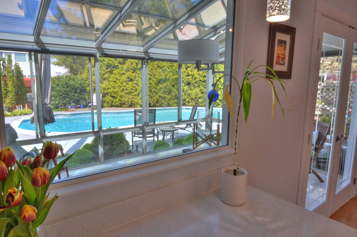 Visit me at Open House this Saturday, April 30th,11am-4pm &amp; Sunday May 1st, 1pm-4pm at 750 Barbaralynn Pl, Herndon, VA 20170. Open floor plan with private swimming pool a sunroom that completes the oasis feeling in this house. A place that no pandemic can take your vacation away!