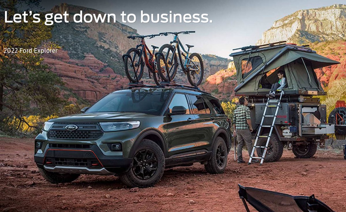 Start your summer off right in a new vehicle that will fit all of your needs.  The new 2022 Ford Explorer is sporty enough for everyday driving but large enough for the family and luggage.  
825 N Interstate Dr.
#fordexplorer #newsuv #summertravel #norman