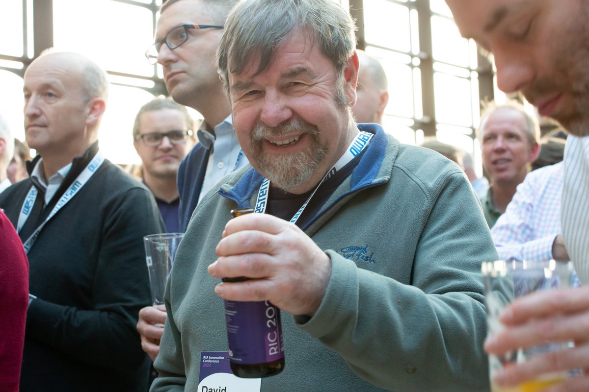 railindustry's tweet photo. Already missing our RIA Innovation Conference earlier this week.
We hope you enjoyed our own 'innovation' - a RIA first -a specially brewed #RIC22 Innovation Beer, supported by @KBRailUK! π»
We had a great evening of networking and catching up with friends old and new! https://t.co/fdD7u2Q5xG