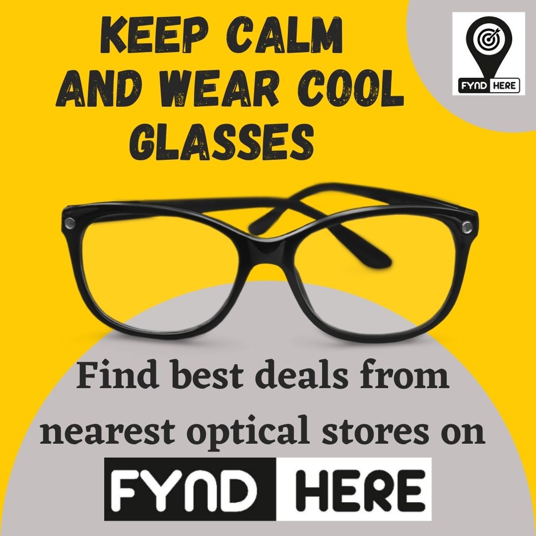 fyndhere's tweet photo. Sometimes all you need is a new perspective and eyeglasses are the way to that.  Find out the best deals on glasses from the nearest optical stores using the ‘FYNDHERE’ app. 
#fyndhere #eyeglasses #sunglasses #opticalstore #optics #fashion #offers #specs #local #bestprice https://t.co/jv3AmWWE9n