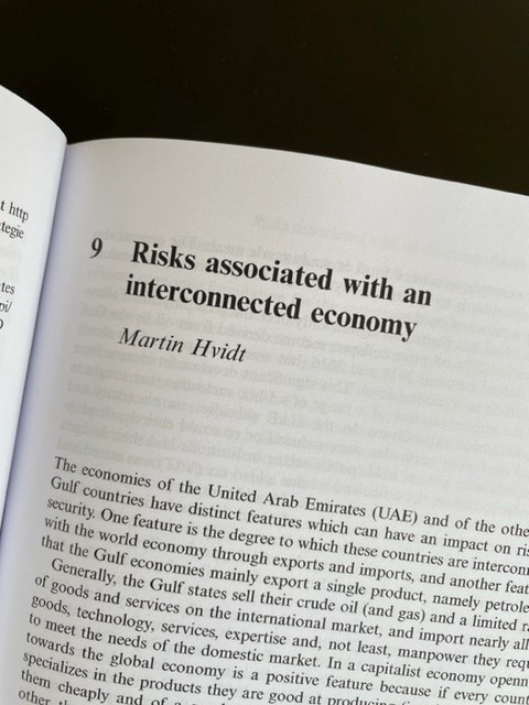 Just out: "Facets of Security in the United Arab Emirates." Honored to have a contribution within this important book.