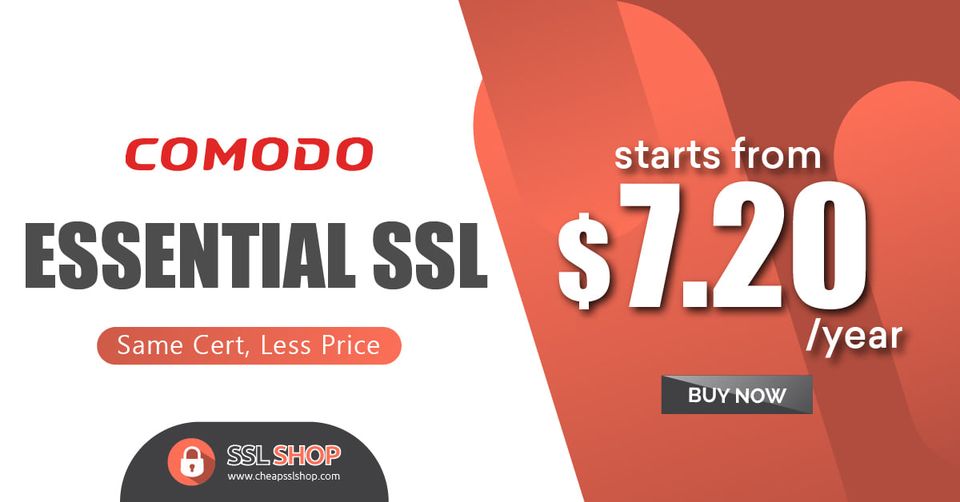 cheap_ssl_shop's tweet image. Buy Comodo Essential SSL certificate &amp;amp; get robust encryption, unlimited server licenses &amp;amp; reissuance, 10,000 USD warranty with a free secure site seal - bit.ly/3vs9ie3

#comodo #essentialssl #sslcertificate #encryption #cheapsslshop