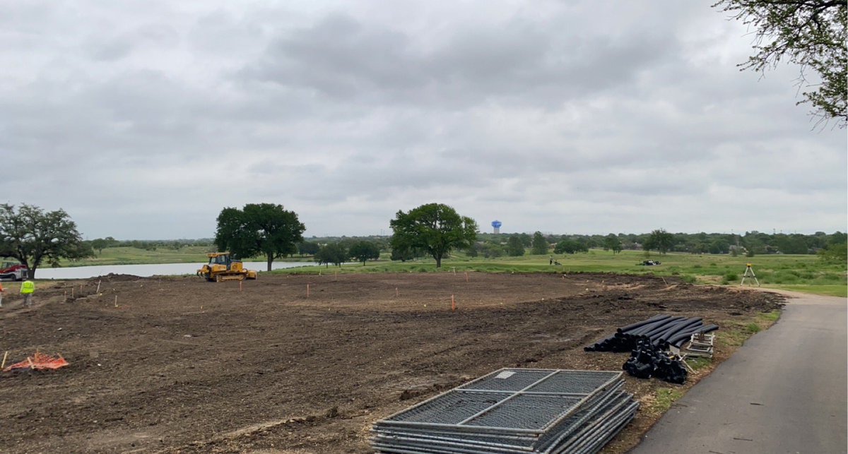Coming soon…! Brand new putting green is getting under way! One month and we’ll be putting sprigs down! 🙌