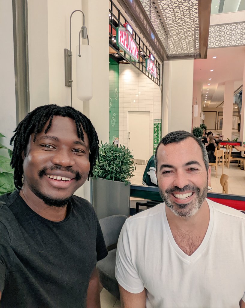 I had an absolutely fantastic chat this afternoon with the strategic mastermind <a href="/carlwazen/">Carl Wazen</a>. One thing that was clear to me is that the quality execution <a href="/Yoco_ZA/">Yoco</a> is not by chance. Everything is by design.