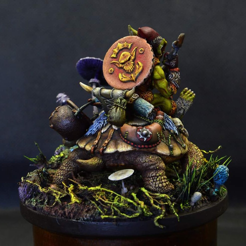 Turtle Rider
In total, there are 4 miniatures and one hyena with a duck in the Goblin collection.

Art by Desloover Hanno

📐Scale: 54 мм

💰Price: $8

👍10% discount on all products in our store (Code: SB10).
Make repost and get another +10% discount… t2p.pw/kIMbEtC8hg