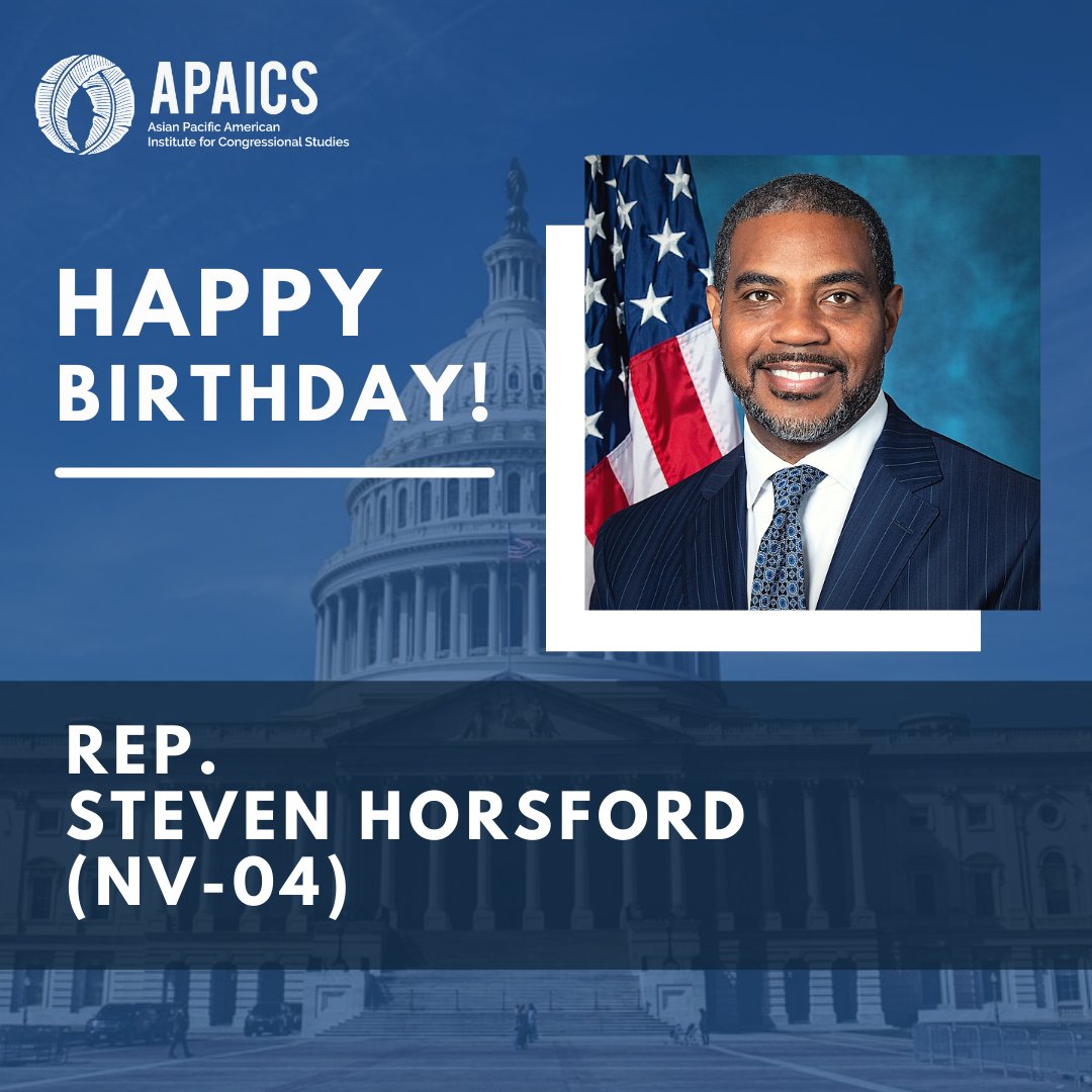 Happy birthday to member Steven Horsford 