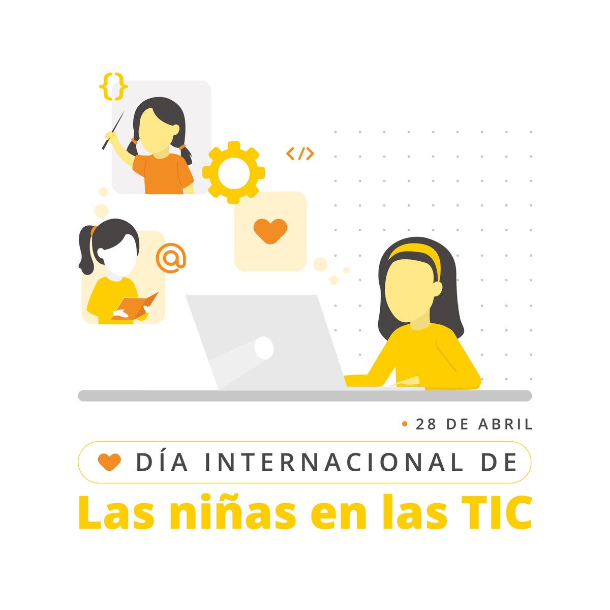 Apiuxtecnologia's tweet image. 👩🏼‍💻 En el #DiaInternacionalDeLasNinasEnLasTIC, en #Apiux nos sumamos al llamado de abrir el camino para que cada vez más niñas formen sus carreras en la Ciencia y Tecnología 📲
