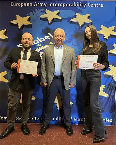 FinabelEAIC's tweet photo. Today our Communication and PR Manager @giuseppenovel20 and Events Manager Valeria Quarta are finishing their terms. We would like to thank you for the work well done and we wish you the best in your future endeavours. https://t.co/kgkPKIRcXT